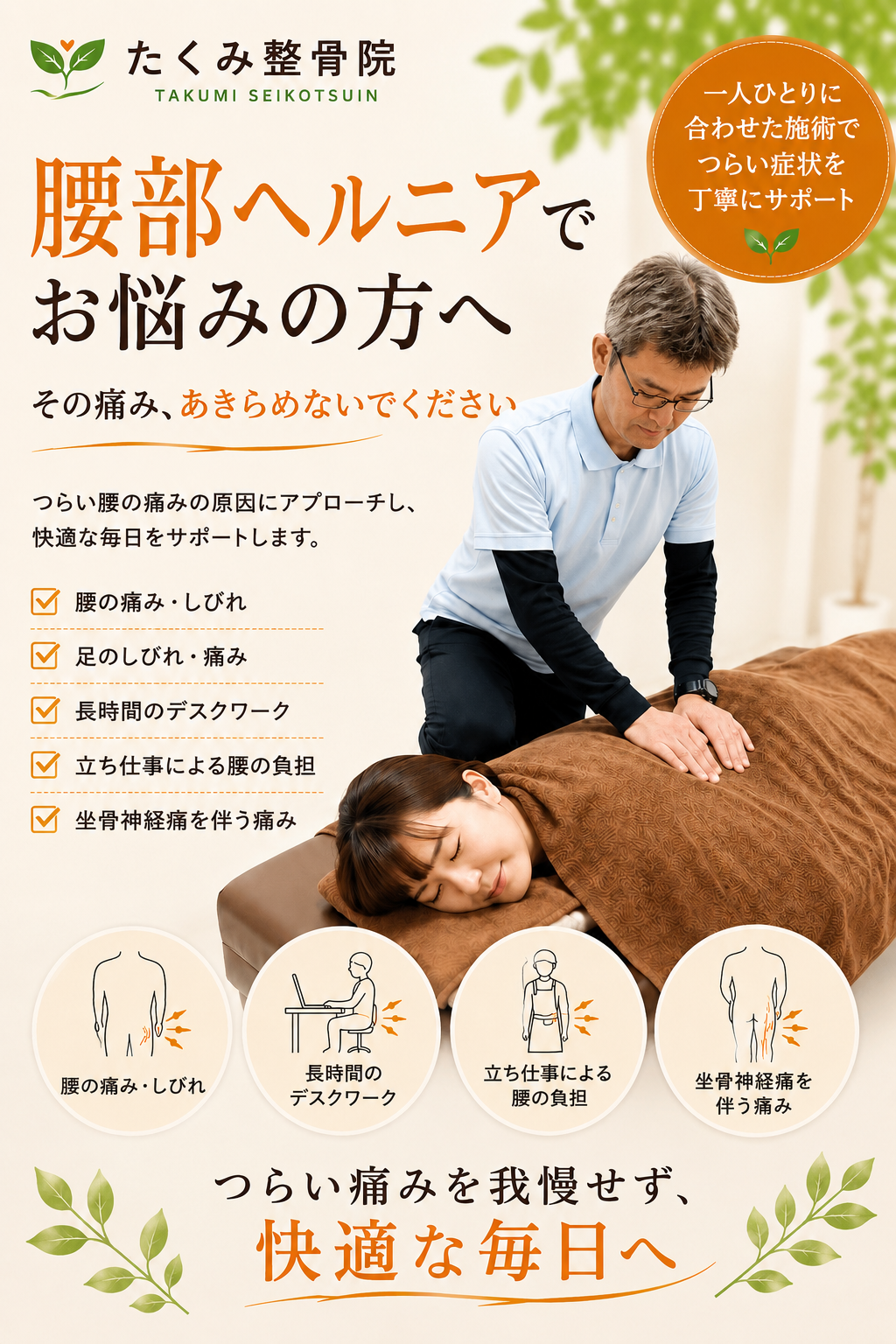 腰のヘルニア